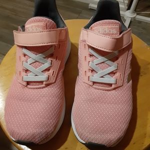Girls size 13 youth Adidas no tie shoes